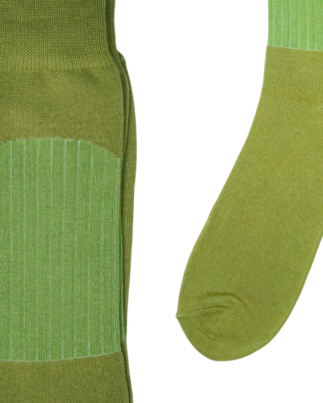 Men’s & Women’s Melange Socks – Orange Sun & Green Forest