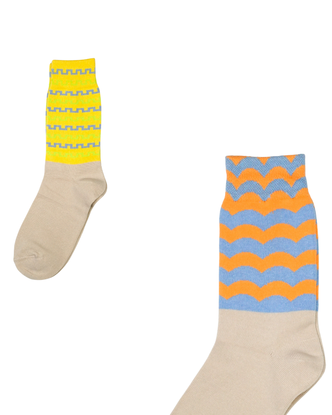 All-Purpose Double-Threaded Cotton Socks | 10 Pairs, 10 Unique Designs, Size 4-7 UK | £10 Bundle