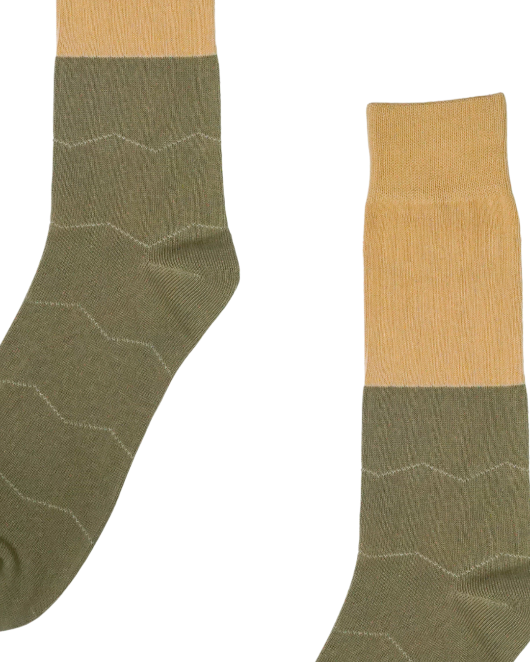 Men’s & Women’s Melange Socks – Winter Green