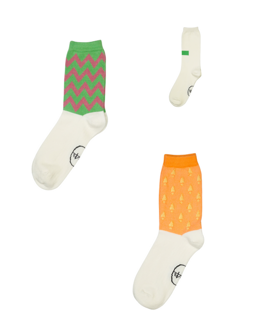 3 Pairs Fun Pack - Women’s Socks | Ready for Winter & Perfect Christmas Gift