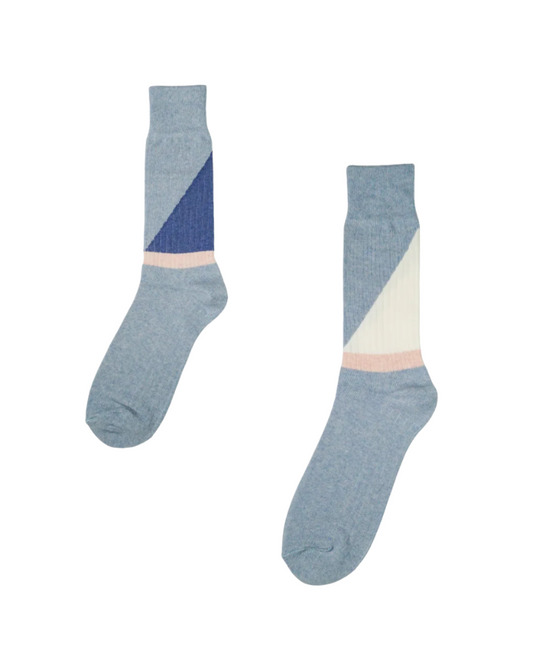 Men’s & Women’s Melange Socks – Winter Sky