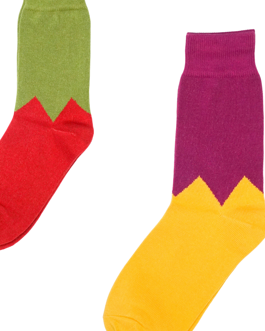 All-Purpose Double-Threaded Cotton Socks | 10 Pairs, 10 Unique Designs, Size 4-7 UK | £10 Bundle